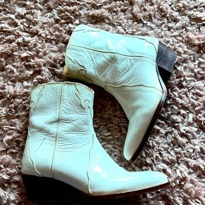 Free People cowboy booties 👢